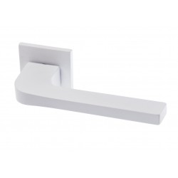 Door handle minimal white
