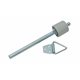 uksetõkis 220 mm betoonile tsink